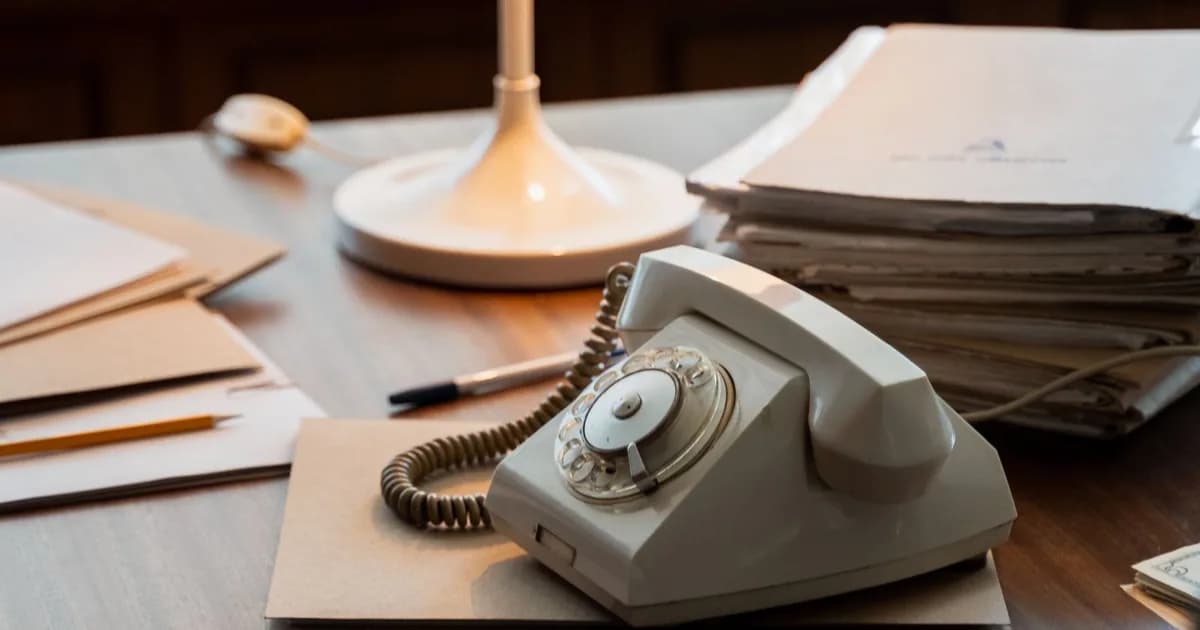 Consignes de sécurité au téléphone